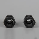 Hot 1Bag 5pcs PG11 Waterproof Connector Gland Dia. 5-10mm Cable Black AUB Cy