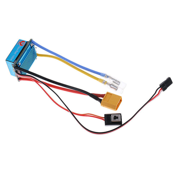 1/12 RC Crawler Boat 160A 3S Brushed ESC + 5V 1A BEC XT60 Plug for 380 Motor