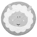 95CM Kids Play Game Mats Round Carpet Rugs Mat Cotton Crawling Blanket Floo