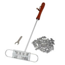 Grill Stamp Steak Meat BBQ with Replaceable Grill Fire Aluminum Letters
