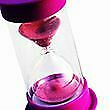 Round Cover Hourglasses Hourglass Timer, 10 Minutes Purple