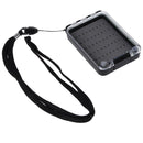Waterproof Foam Fly Fishing Box Fishing Tackle Clear Lid Bait Storage Case A