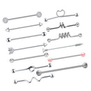 13 Surgical Stainless Steel Industrial Barbell Earring  Jewelry