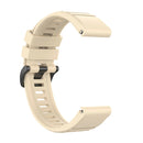22mm Silicone Wrist Strap Quick Release Adjustable Watch Band for Garmin Fenix 6
