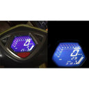 Motorcross ATV Odometer Speedometer Tachometer with 7 Backlights, Waterproof