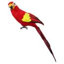 Simulation 45cm Artificial Foam Parrot Feather Bird Budgie Garden Festive Party