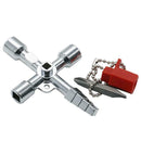 Universal Cross Square Triangle Electrical Cabinet Elevator Lift Key Wrench A