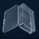 1x Small Plastic Clear Transparent Container Case Storage Box Organizer Tool