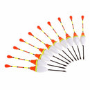 10pcs 3.0g Carp Fishing Floats Set Buoy Bobber Stick For Fish Tackle Vertical 4#