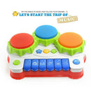 Baby Music Toys Children'S Pat Drum Music Glowing Toys Keyboard Piano E-Lea