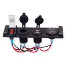 Dc12V Car Cigarette Lighter Switch Four-Position Center Console Dual Usb Ch