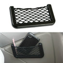 Car Seat Back Bags Organizer Net Storage iPad Holder Multi-Pocket Hanging Black