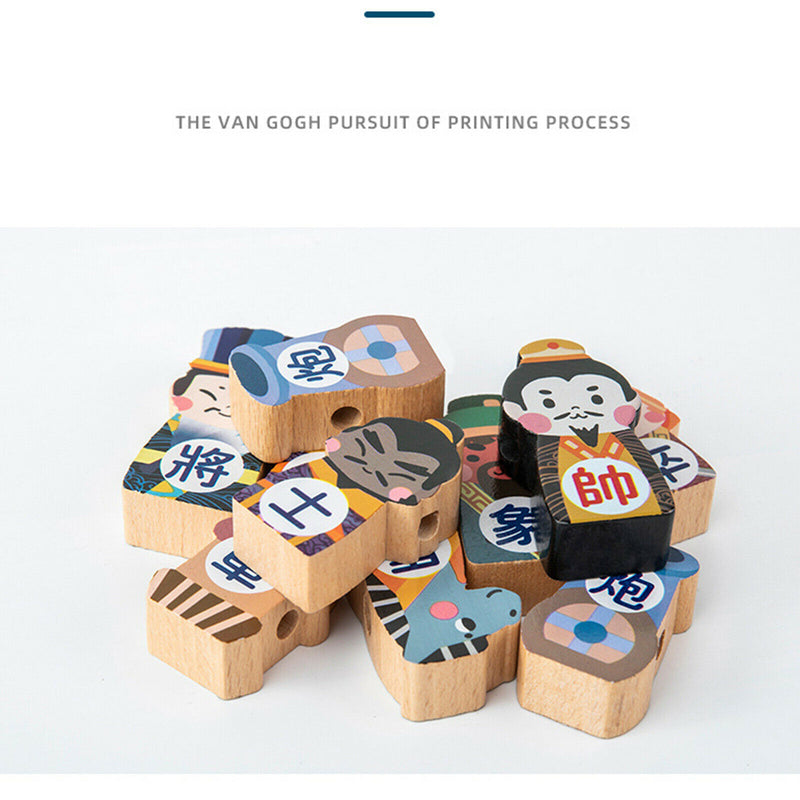 Traditional Chinese Xiangqi Chess Game Romance of The Three Kingdoms Chessman