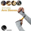 Steel Wire Cut Proof Arm Sleeve Guard Bracer Anti-Abrasion Armband Protecto Y9N2
