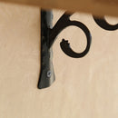 2X Aluminum Wall Shelf Bracket Angle Bracket Display for Home Office 15x12cm