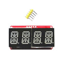 5 Pcs 0.54inch 4 Digit Segment Red Tube LED Display Module for Arduino I2C