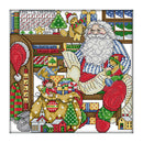 Santa Claus Studio Cross Stitch Needlework 14CT Stamped Embroidery (R231)