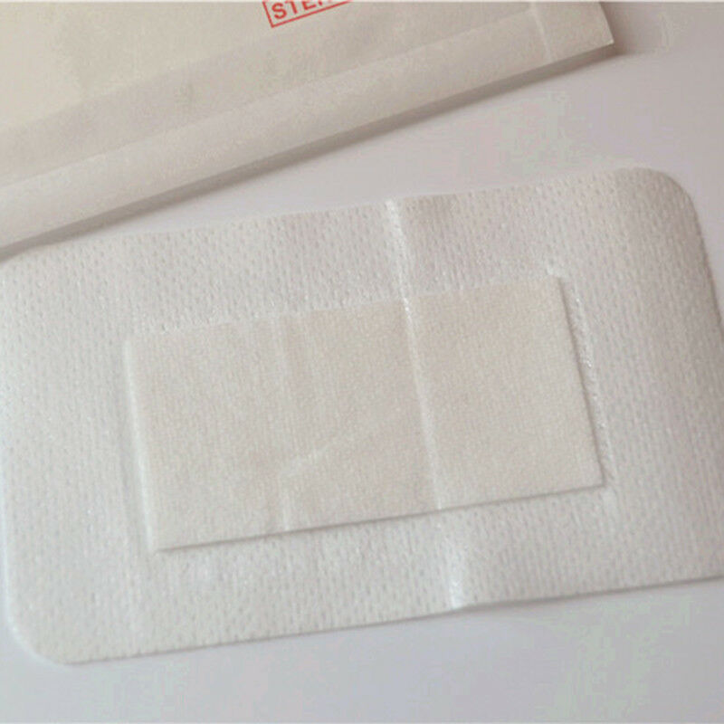 10pcs Non-woven Adhesive Wound Dressing Large Band Aid Bandages Supply