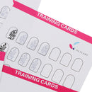 12Sheet Nail Art Training Practice Lines Drawing Painting Template LearningSEAU