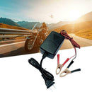 12V 1A Car Battery Maintainer Smart Charger Portable Black Auto Motorcycle E3D9