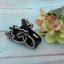 Women Large Crystal Salon Shower Makeup Hair Claw Clamps Clips Styling Tools