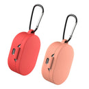2 Packs Silicone Luxury Earphone Case For  Redmi Airdots Red+Orange