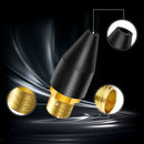 10pcs Rubbe Air Conical Blowgun Tips Set with 1/8'' MPT Brass Air Inlet