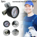 3PCS HVLP Spray Gun AIR REGULATOR -PRESSURE GAUGE Auto Paint