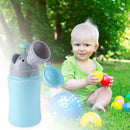 Portable Hygiene Toilet Urinal Travel Anti-leakage Potty (Boy Light Blue) A