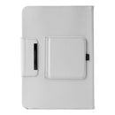 Wireless Bluetooth Keyboard for 9 10 inch TabletÃ‚Â PU Leather Case (White)