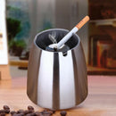 Durable Stainless Steel Metal Ashtray Cigar Holder Ashtrays Household S