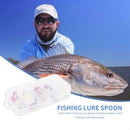 11pcs/set Metal Fishing Lure Spoon Bait Sequins with Box Fishing Tackle