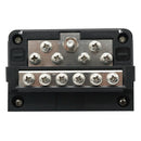 12 in 1 Junction Block Power Post Set Box Negative Bus Bar for Boat Marine
