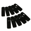 20pcs Black Velvet Clothes Clips/Clothespins/Clothing Clamps/Photo Paper Pegs