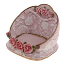 Retro Rose Flower Jewelry Storage Box Wedding Home Table Art Decoration Box