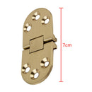 2x Brass Butler Tray Hinge Wearable Screw Folded Table Semicircular Foldin ZBT