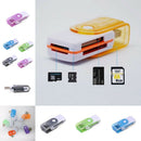 4 in 1 High Speed USB Memory Card Reader Adapter For MS MS-PRO TF Micro SD
