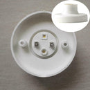 New E27 Round Plastic Base Screw Light Bulb Lamp Sockets A Pro R0I0 White 8 J4V2