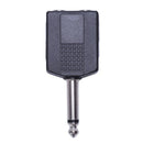 Black 6.35 1/4" Male to Dual Female Mono Y Cord PA Audio Cable Adapter E2Q2