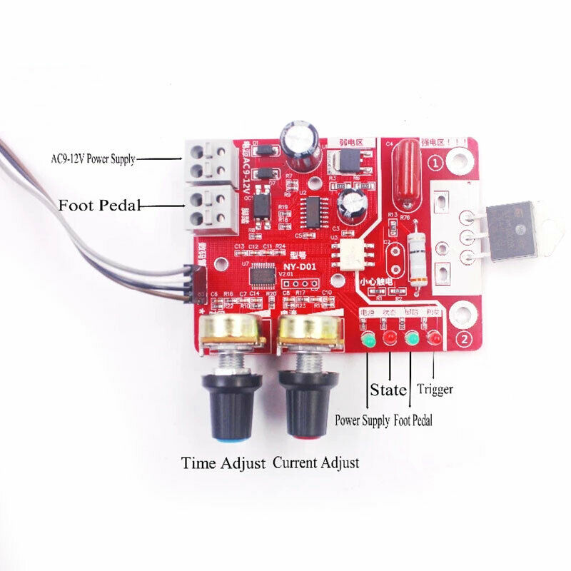Spot Welding Time Current Controller Control Panel Timing Digital Display  4 Hn