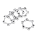 5pcs Mountain Bike Disc Brake Hub Conversion Disc Bases