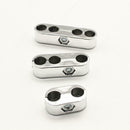 Chrome Car Spark Plug Wire Cable Divider 7mm 8mm Universal For Chevy Ford
