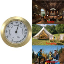 37MM Mini Portable For Humidor Home Round Glass Analog Hygrometer Humidity Gauge