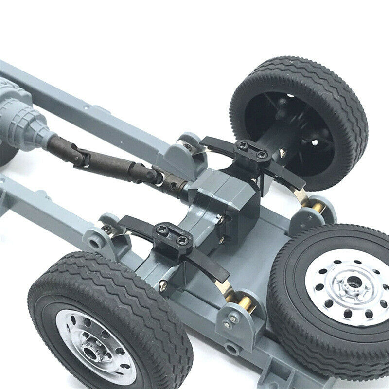 RC Metal Rear Shaft Axle Assembly w/ Differential Gear for WPL B24 Accessories