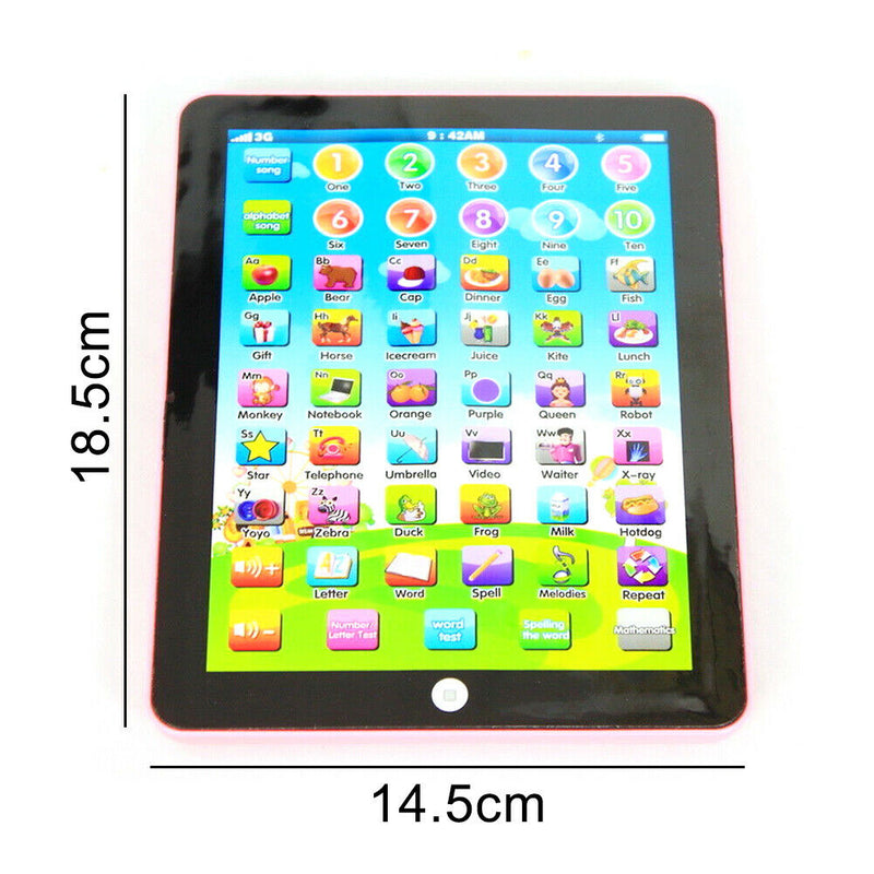 Tablet Toys Children Learning Machine Educational Kids Study Pad Boys Girls