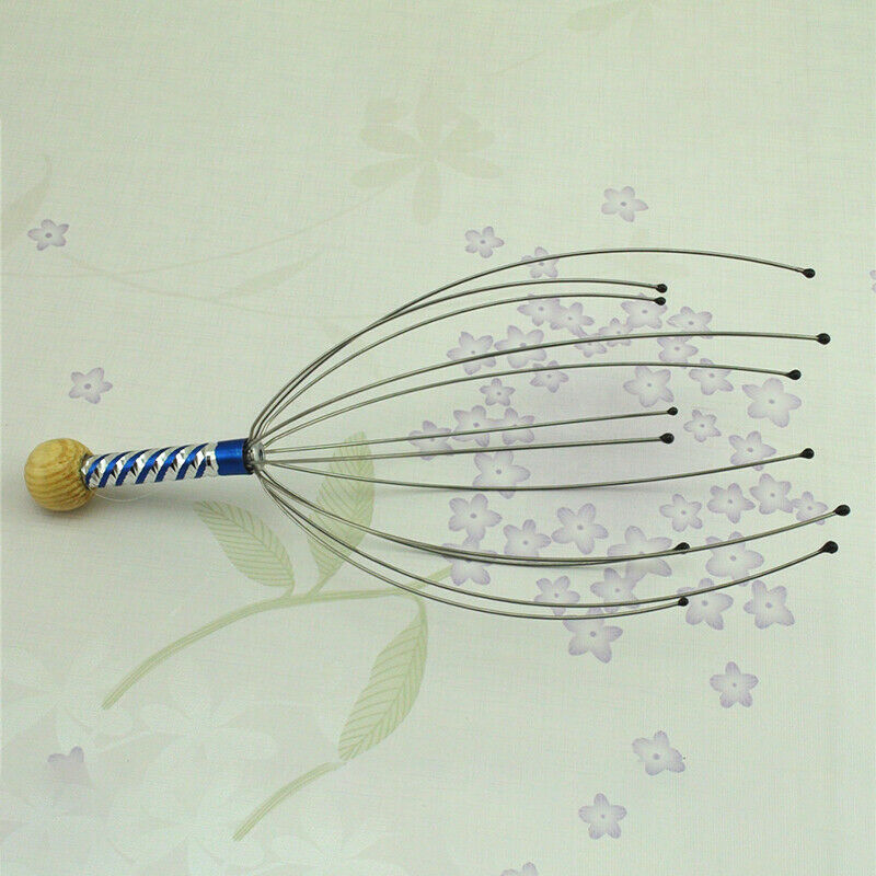 Octopus Head Care Neck Relief Stress Relaxing Claw Massage Skin Care MassagS Gn