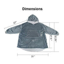 Kids Christmas Lazy Blanket Warm Casual Sweatshirts Home Wear A