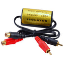 Stock Car RCA Amplifier Audio Noise Filter Ground Loop Isolator Suppressor