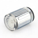 7 Color RGB Stainless Steel LED Water Faucet Bathroom Glow Shower Tap Light