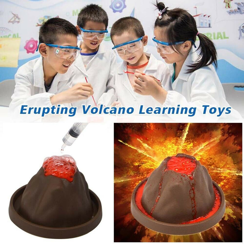 Gift DIY Erupting Volcano Funny Science Kit Learning Toys Kids Experiment